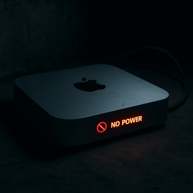 mac mini no power