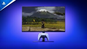 PlayStation gaming monitor