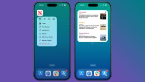 iphone widgets