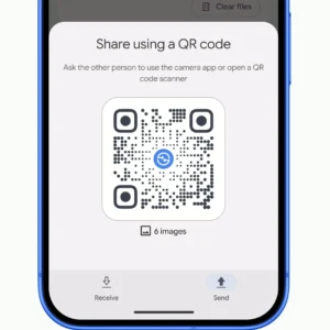 Quick Share QR code