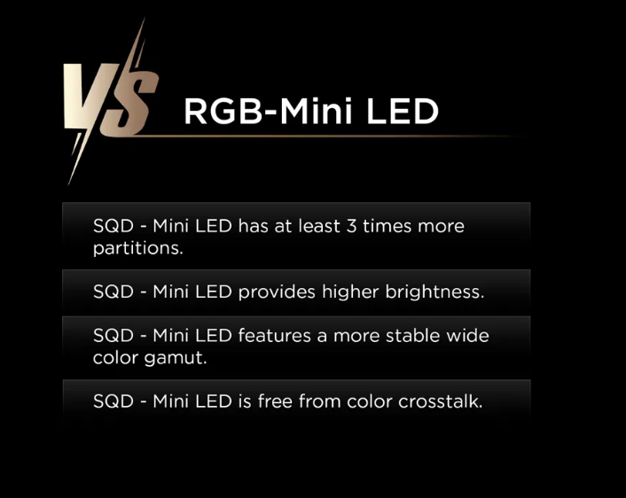 RGB MiniLED